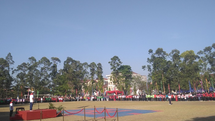 Wali Kota Rudy Pimpin Upacara Haornas di Lapangan Kottabarat Solo