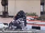 Viral Video Remaja Mesum di Kawasan Rumah Dinas Bupati Sragen, Kasusnya Kini Dilaporkan ke Polisi