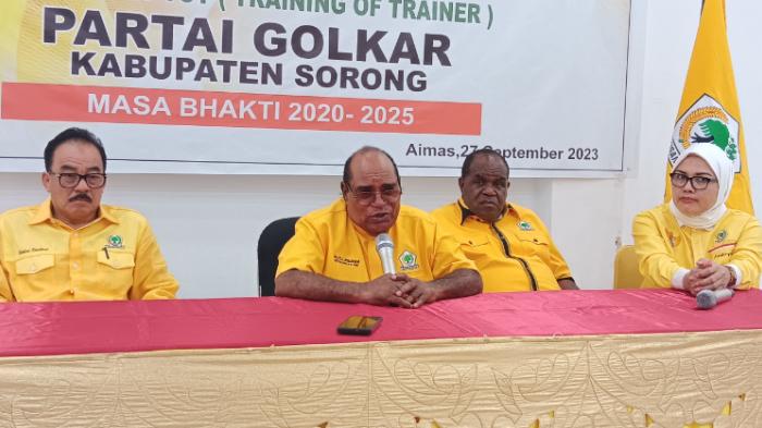 Ketua DPD Golkar PBD Sebut Partai Diam Bukan Kalah atau Takut, Melainkan Emas dan Punya Strategi
