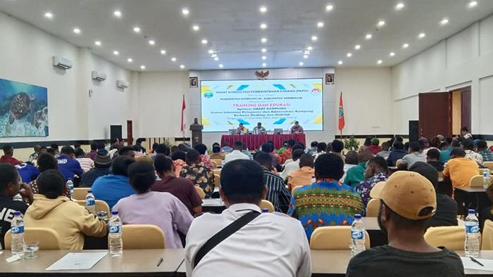 Kepala Kampung se-Tambrauw Ikut Pelatihan Aplikasi Smart Kampung, Tingkatkan Layanan Publik