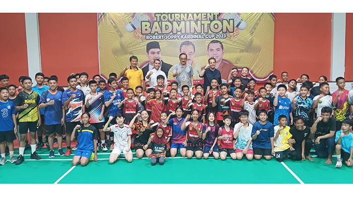 Robert Joppy Kardinal Gelar Turnamen Badminton 2023, Tempa Bibit Unggul Atlet Papua Barat Daya