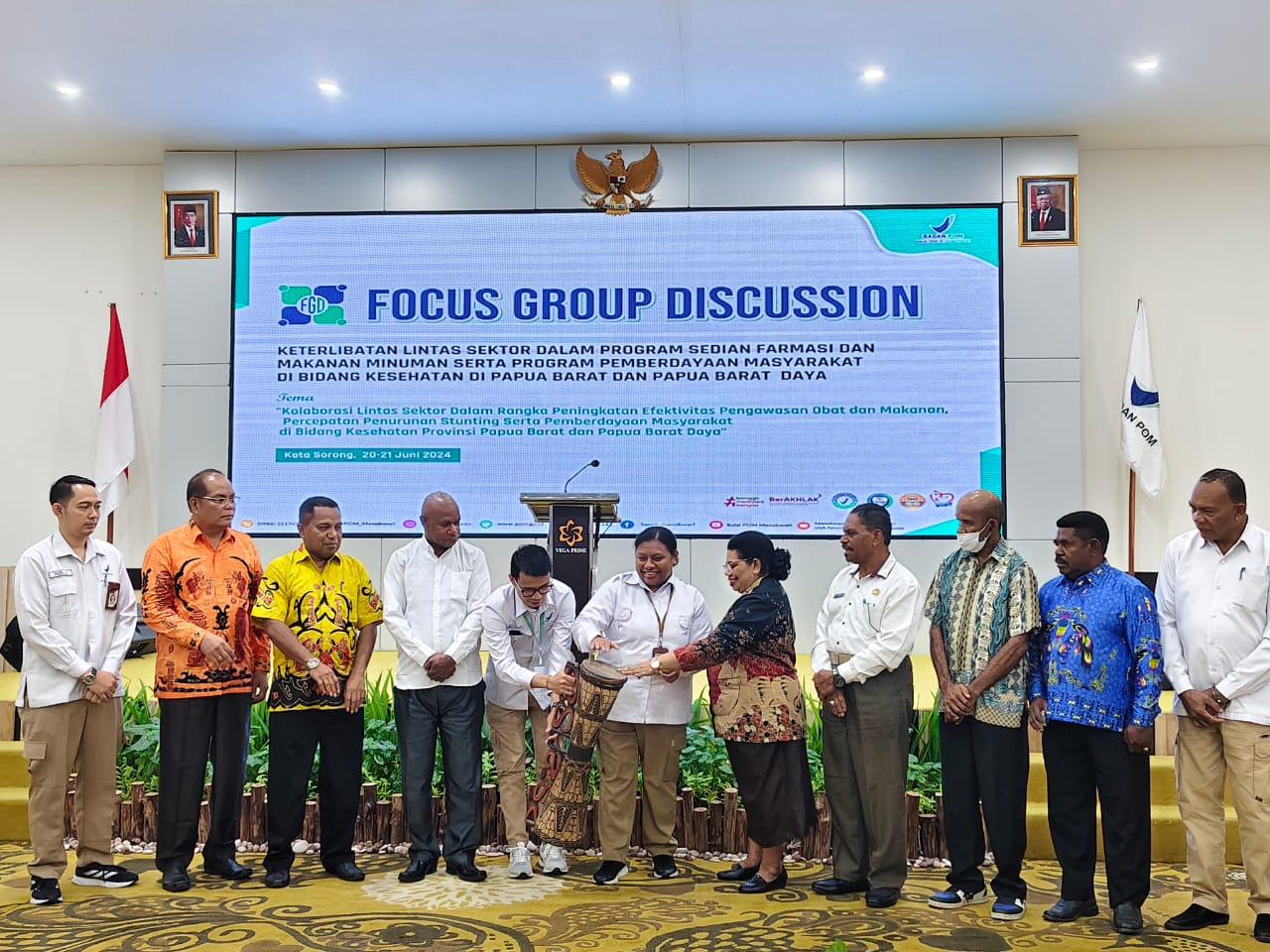 BPOM Manokwari Gelar Diskusi Bahas Stunting Hingga Dana Pengawasan Obat dan Makanan