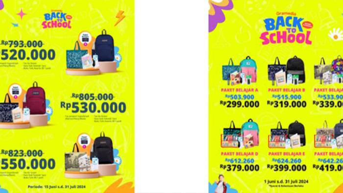 Menyambut Tahun Ajaran Baru 2024, Gramedia Promo Paket Belajar Hemat dan Berkualitas
