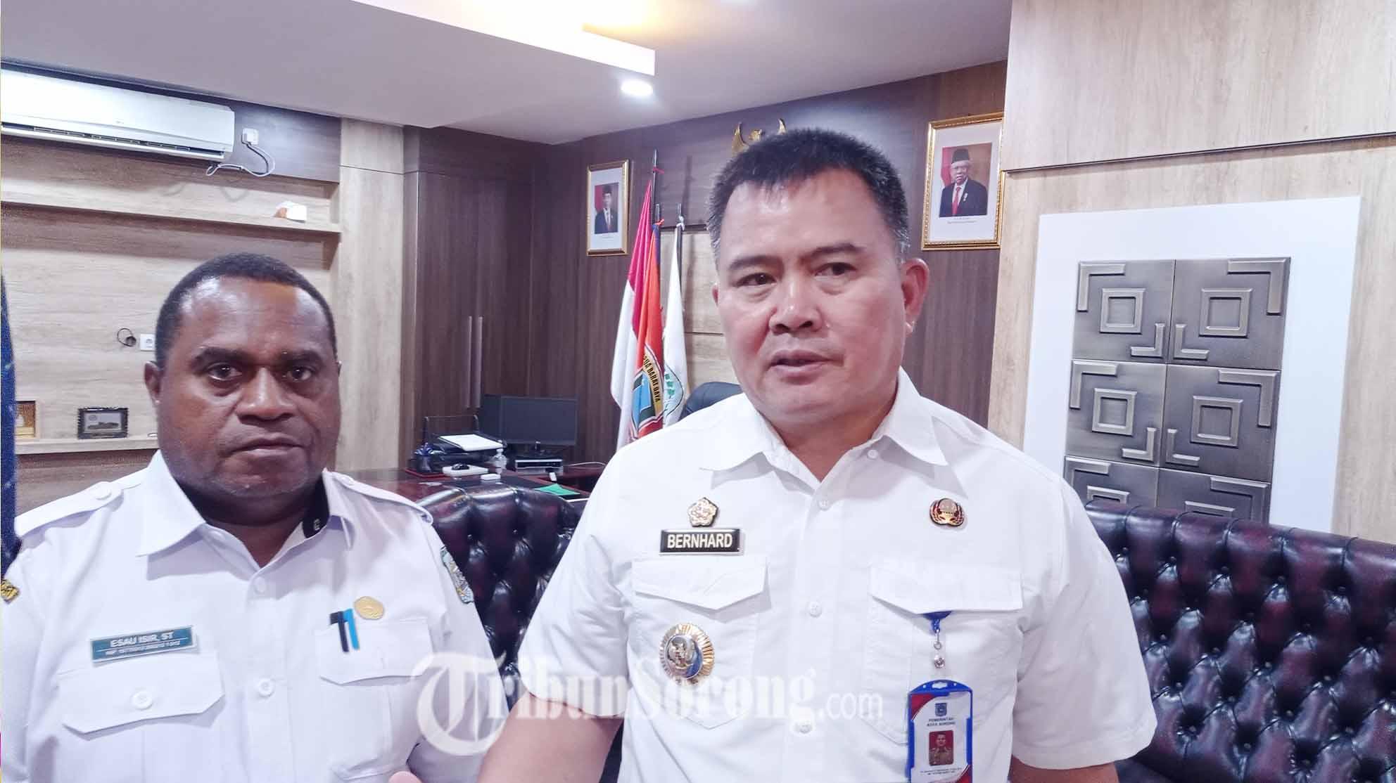 Pj Wali Kota Sorong Tugaskan Dinas Cipta Karya Petakan Lokasi Rawan Bencana