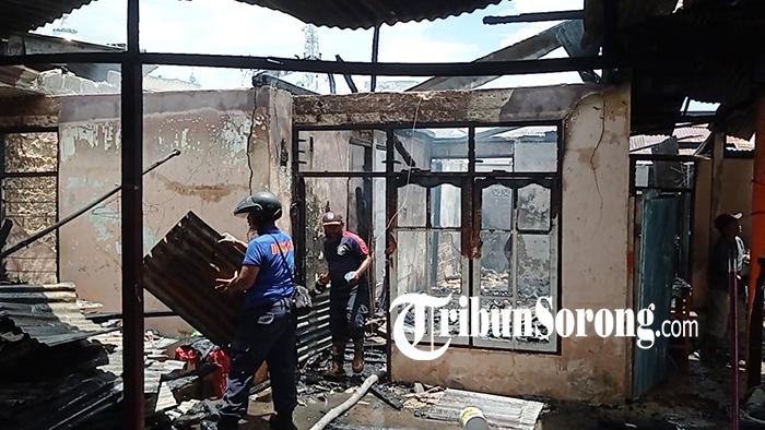 Kebakaran di Kompleks Pepabri Malanu Sorong, Korban Ungkap Asal Muasal Api