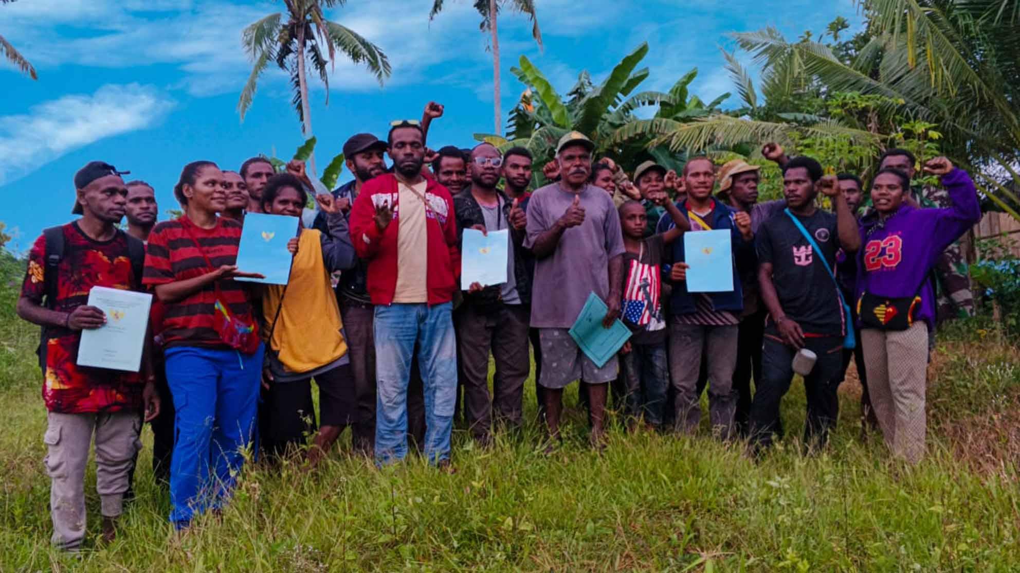 IPMAPAN Sorong Raya Survei Lokasi untuk Pembangunan Asrama Paniai