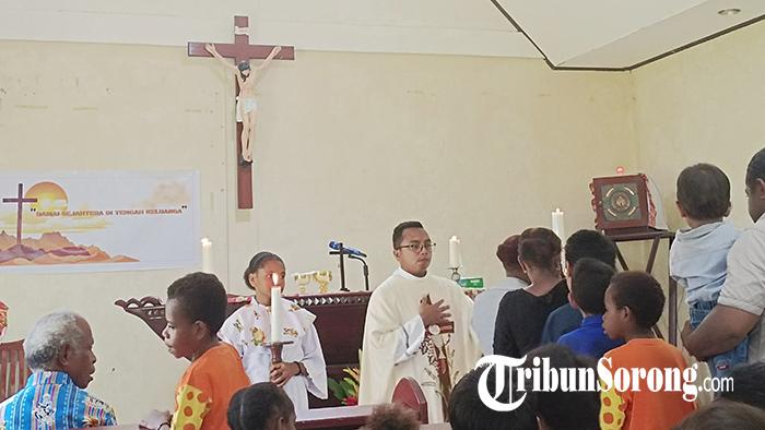 Beriman dalam Kesederhanaan, Homili Minggu Kerahiman Ilahi Stasi St Maria Magdalena Kota Sorong