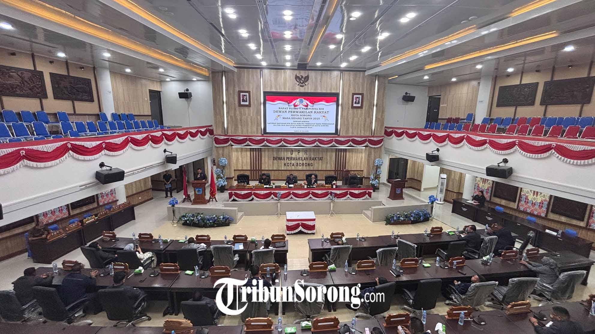 Banggar DPR Kota Sorong Sampaikan 12 Catatan Strategis ke Pemkot