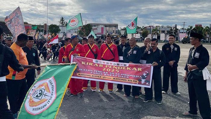 800 Pendekar Silat se-Papua Barat Daya Kumpul di Kabupaten Sorong