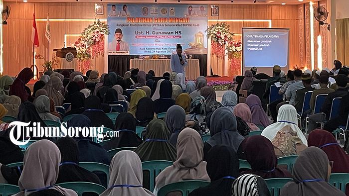 Pelatihan Guru Mengaji di Kota Sorong Ramai Peminat, Agenda Nasional Milad Ke-41 BKPRMI