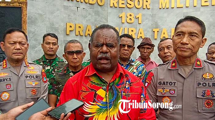 Gubernur Ajak Warga Papua Barat Daya Jaga Kedamaian Pascademo