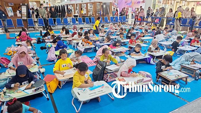 Kenalkan Profesi Arsitek Sejak Dini, IAI Papua Barat Daya dan Legato Art Gelar Lomba Mewarnai