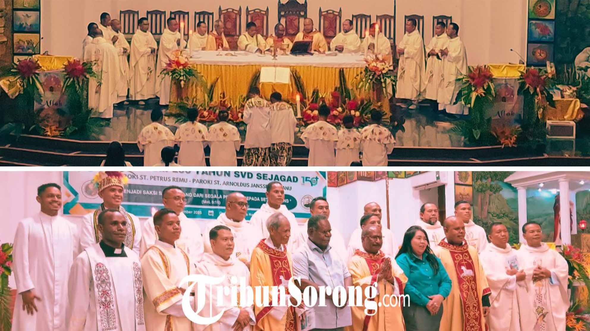 Rayakan Tahun Yubileum ke-150, Misionaris SVD Sorong Ajak Umat Beriman Setia Mewartakan Sabda Allah