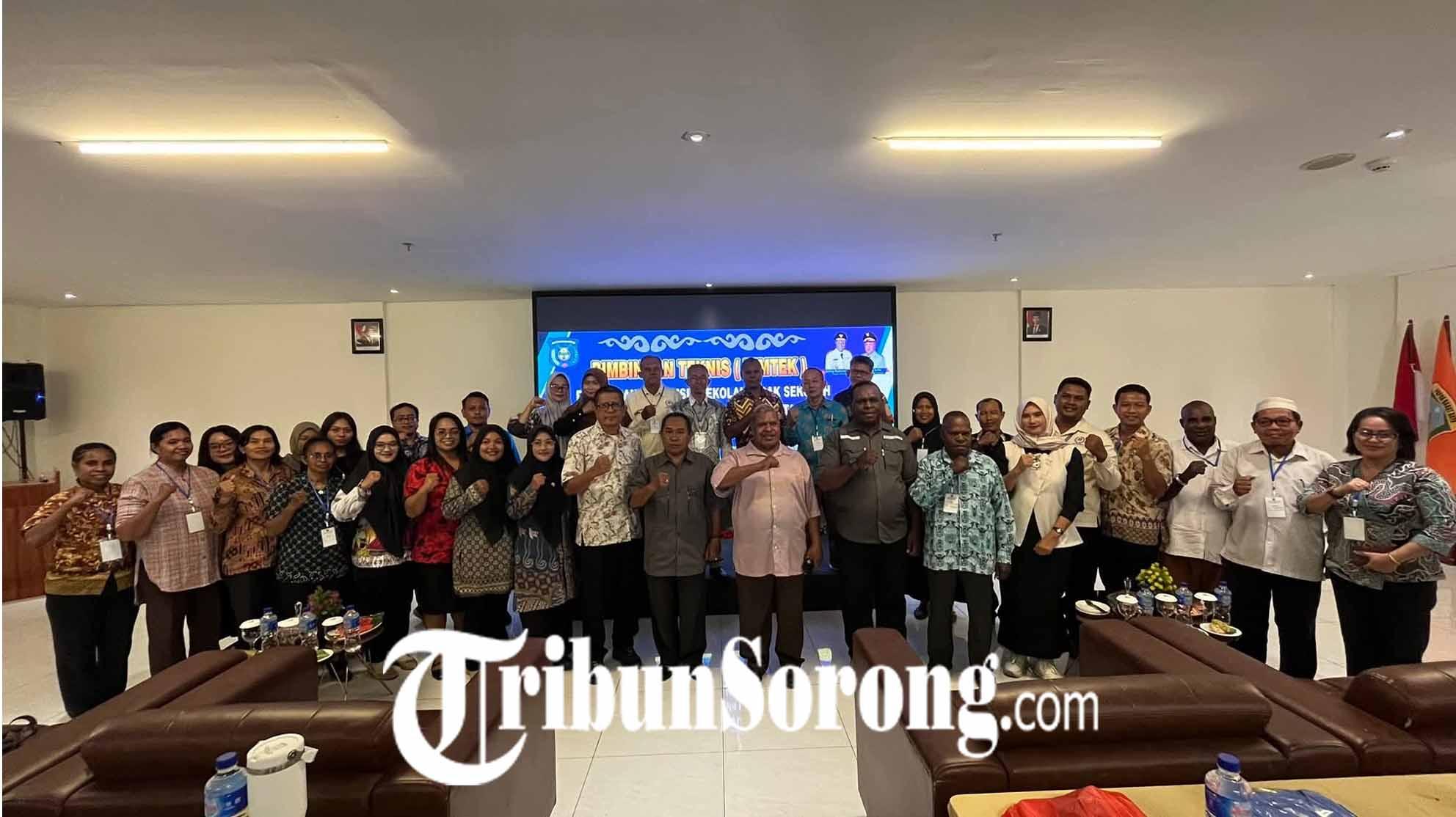 Disdikbud Sorong Gelar Bimtek, Fokus Selamatkan Masa Depan Anak Putus Sekolah