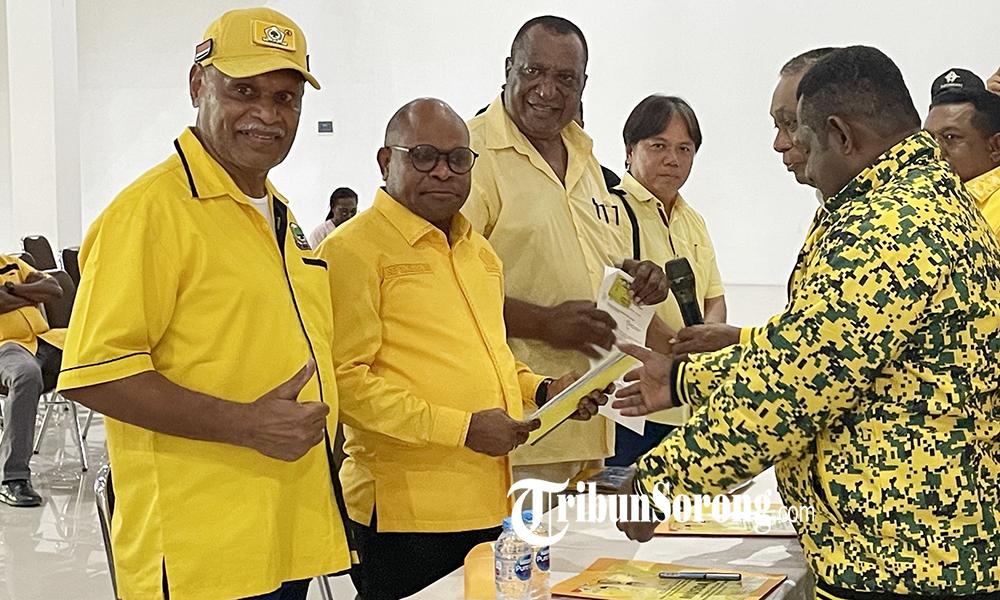 Septinus Lobat Calon Tunggal Ketua DPD Golkar Papua Barat Daya 2025-2030 pada Musda II Hari Ini