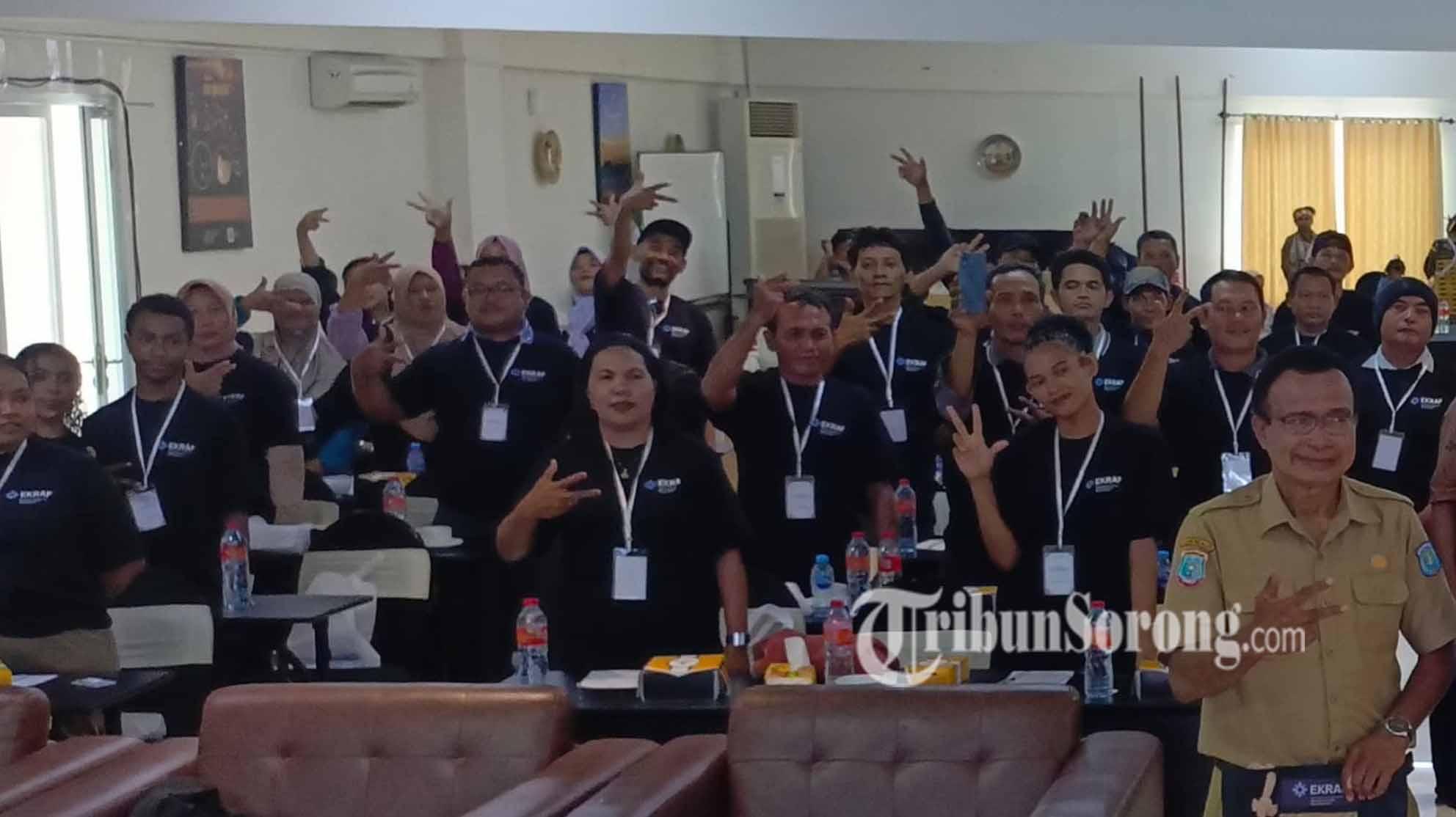 50 Pegiat Muda Sorong Ikuti Workshop Produksi Video Kreatif, Pacu Konten Promosi Berkualitas