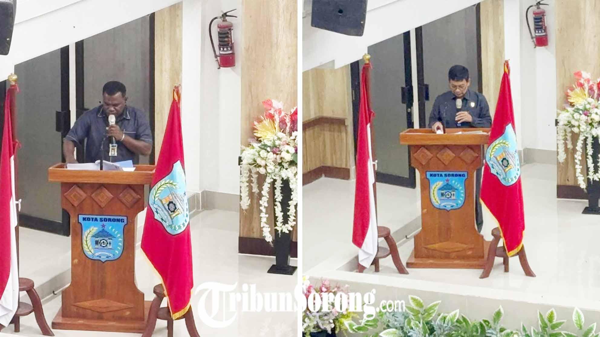 Ringkasan Pemandangan Umum Fraksi GIM dan APPSA terhadap Rancangan APBD Kota Sorong 2026