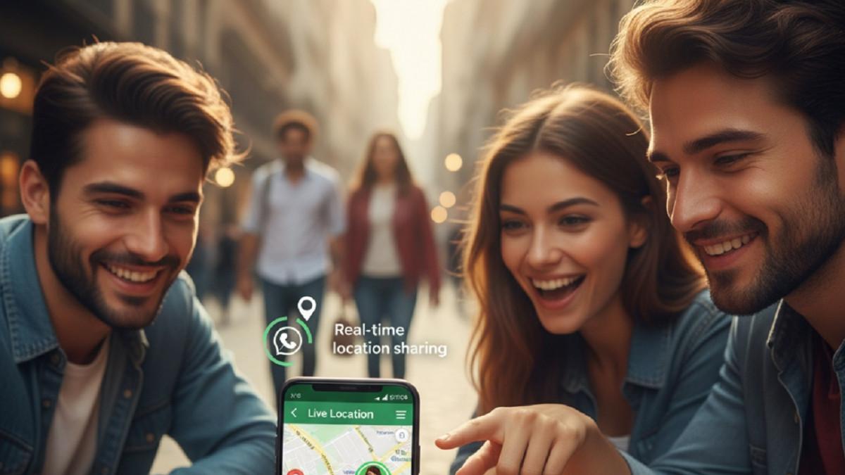 LIVE LOCATION - WhatsApp memudahkan pengguna berbagi lokasi secara real time sehingga posisi teman, pasangan, atau keluarga