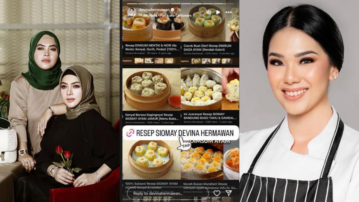 MINTA MAAF - Adik Syahrini minta maaf, akui marahi tim comot foto Chef Devina, padahal alat pemotretan lengkap.