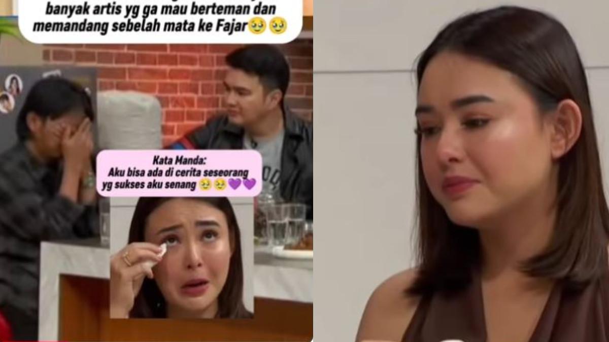 Amanda Manopo bahkan mengaku bangga menjadi bagian dari perjalanan karier Fajar Sadboy.