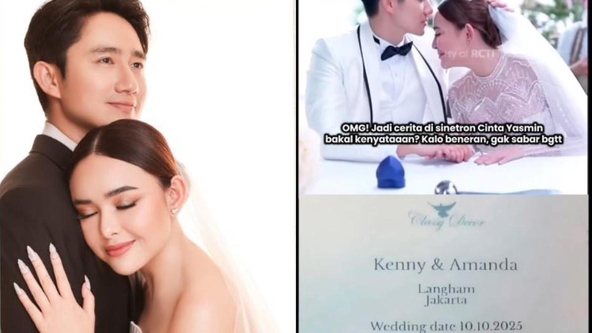 BIAYA PERNIKAHAN - Amanda Manopo dan Kenny Austin dijadwalkan melangsungkan pernikahan pada Jumat, 10 Oktober 2025, di hotel mewah The Langham, Jakarta.