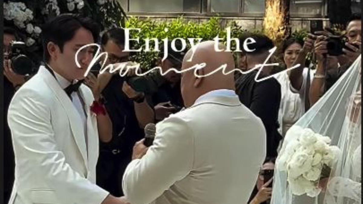 MENIKAH - Alih-alih menggelar pesta besar, Amanda Manopo dan Kenny Austin memilih suasana yang lebih privat.