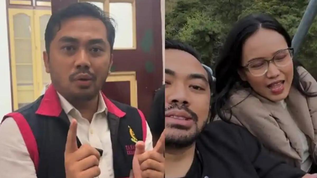SIDANG AMSAL SITEPU - Amsal Sitepu menyampaikan pembelaan pribadi saat menjalani persidangan di Pengadilan Negeri Medan terkait dugaan korupsi proyek pembuatan video profil desa.