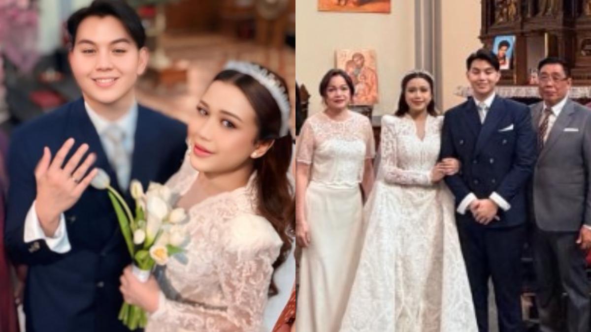 Brisia Jodie resmi menikah dengan Jonathan Alden dalam sebuah holy matrimony yang digelar di Gereja Katedral, Jakarta.