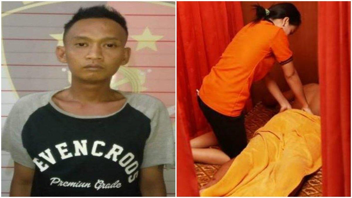 APES Pria di OKU Digerebek Polisi Pas di Panti Pijat, Ternyata Bawa Kabur HP Guru Pondok Pesantren