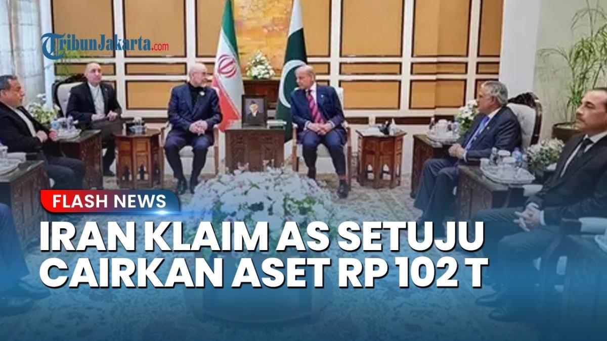 ASET IRAN DIBEKUKAN - Aset Iran senilai 100 miliar dolar AS dibekukan, jadi poin penting negosiasi dengan Amerika Serikat