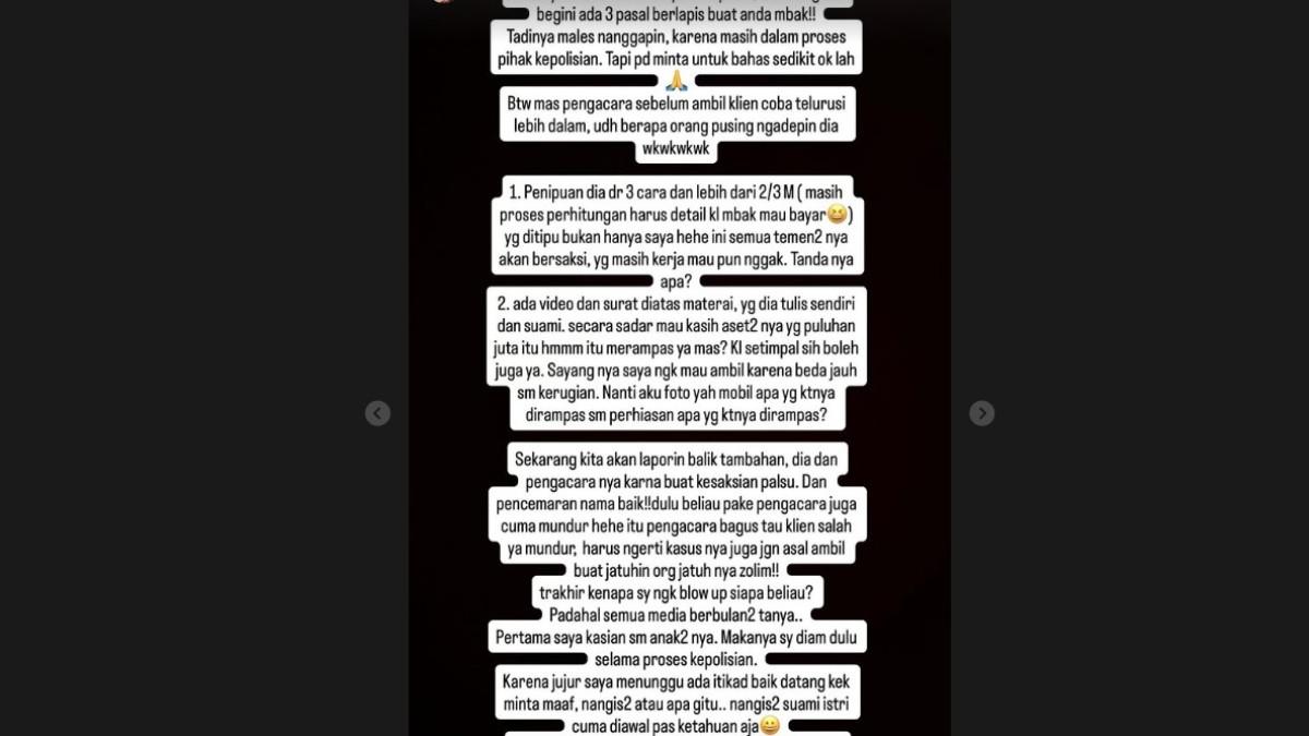 KONFLIK ASHANTY - Di tengah ramai pemberitaan, Ashanty akhirnya buka suara lewat Instagram Story di akun @ashanty_ash.