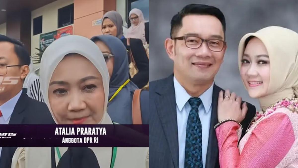 Atalia menegaskan keputusan berpisah dengan Ridwan Kamil tidak dipicu oleh kehadiran orang ketiga.