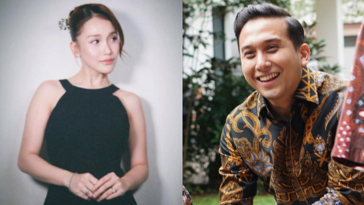Ayu Ting Ting terlihat menggandeng seorang pria yang kemudian diduga sebagai politikus muda Muhammad Kevin Gusnadi.