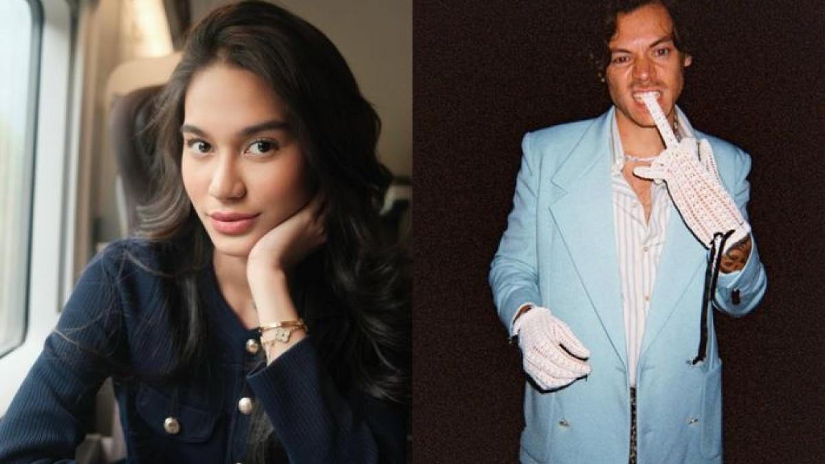 Azizah Salsha yang dikenal dengan sapaan Zize membagikan video momen tak terduga saat dirinya bertemu Harry Styles.