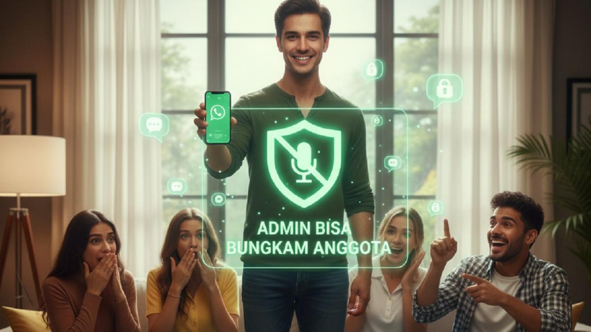 DIBUNGKAM ADMIN - Grup WhatsApp terlalu ramai? Begini cara admin bisa bungkam anggotanya biar obrolan tetap tertib dan nggak bikin pusing