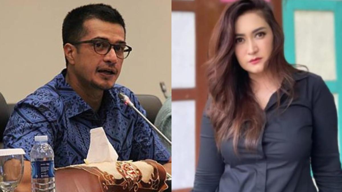 GAYA JADI DPR RI - Beda gaya Primus Yustisio dan Nafa Urbach yang sama-sama anggota DPR RI.