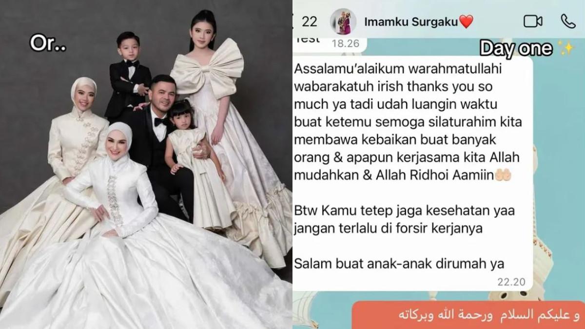 Terungkap Chat Pertama Haldy Sabri ke Irish Bella, Ikuti Tren One Day or Day One