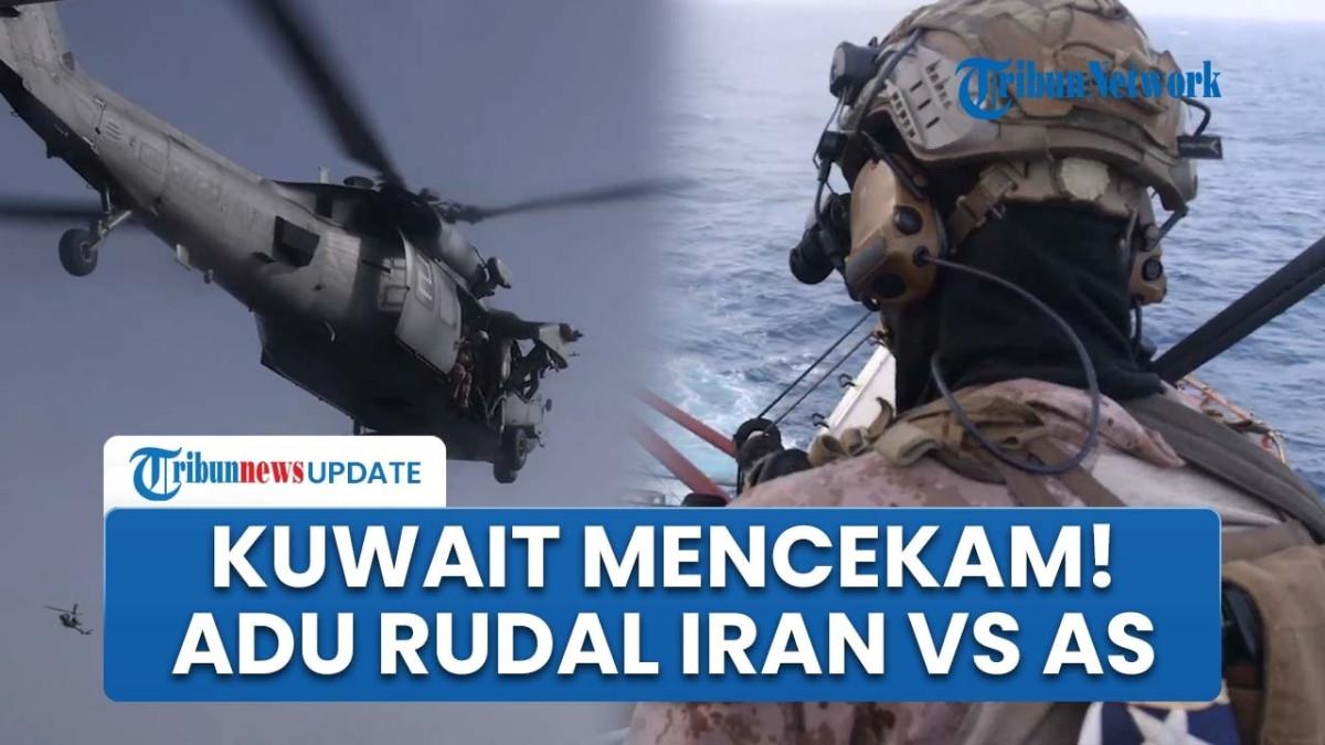 IRAN VS AMERIKA SERIKAT - Capture YouTube Tribunnews soal Iran serang pangkalan militer AS di Kuwait dan Bahrain