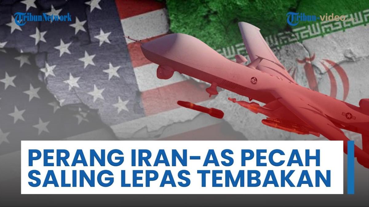 PERANG IRAN - Capture YouTube soal Iran dan AS yang saling melepas tembakan ke arah musuh. Perang pecah lagi