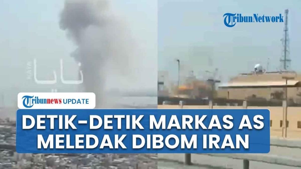 PERANG IRAN - Capture YouTube soal serangan Iran ke pangkalan AS di Teluk