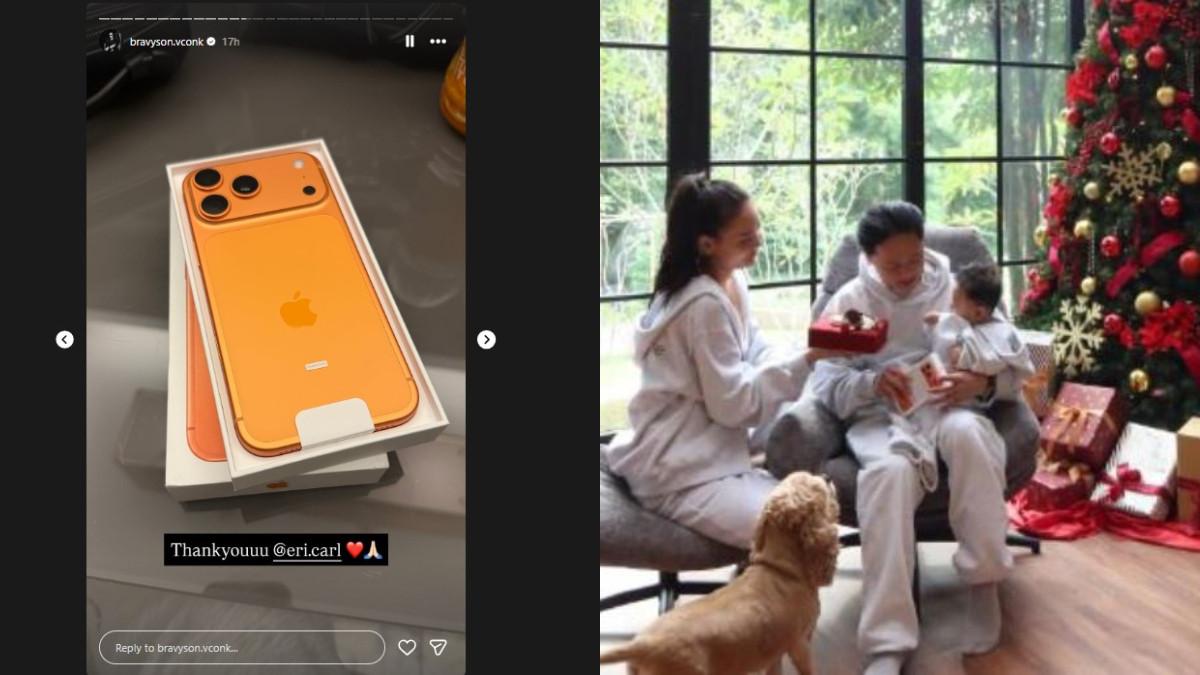 DJ Bravy dapat kado Iphone 17 dari Erika Carlina