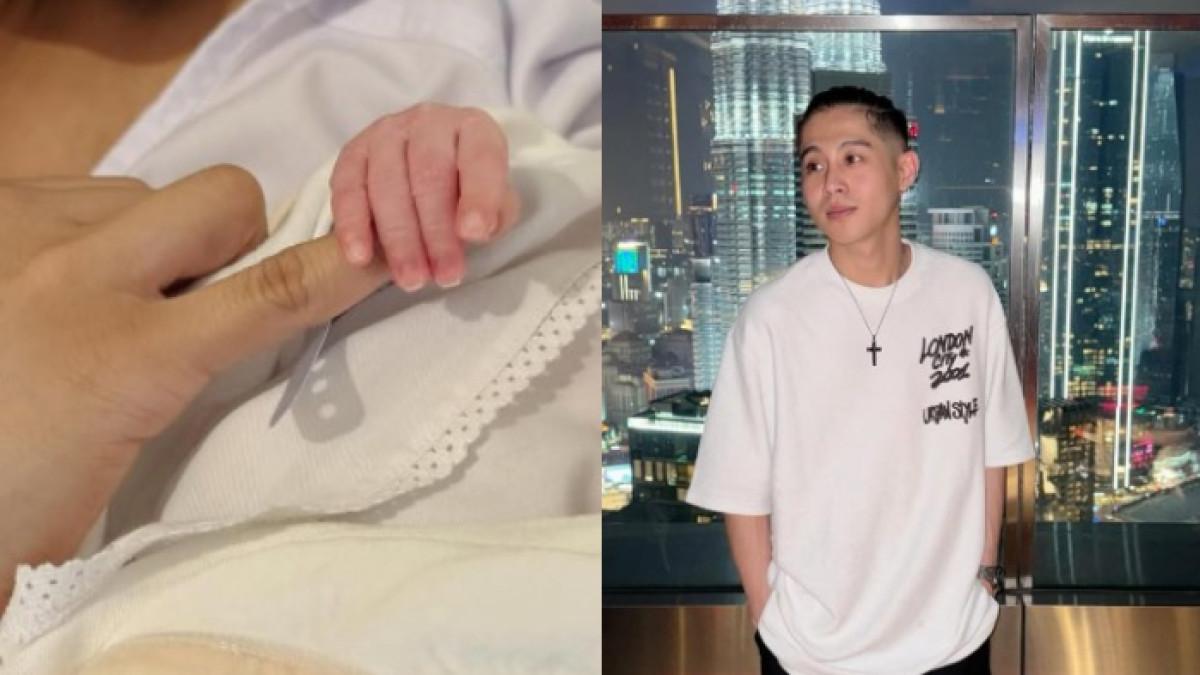 UNGGAH FOTO ANDREW - DJ Panda tulis pesan manis untuk putranya yang baru lahir, Andrew Raxy Neil.