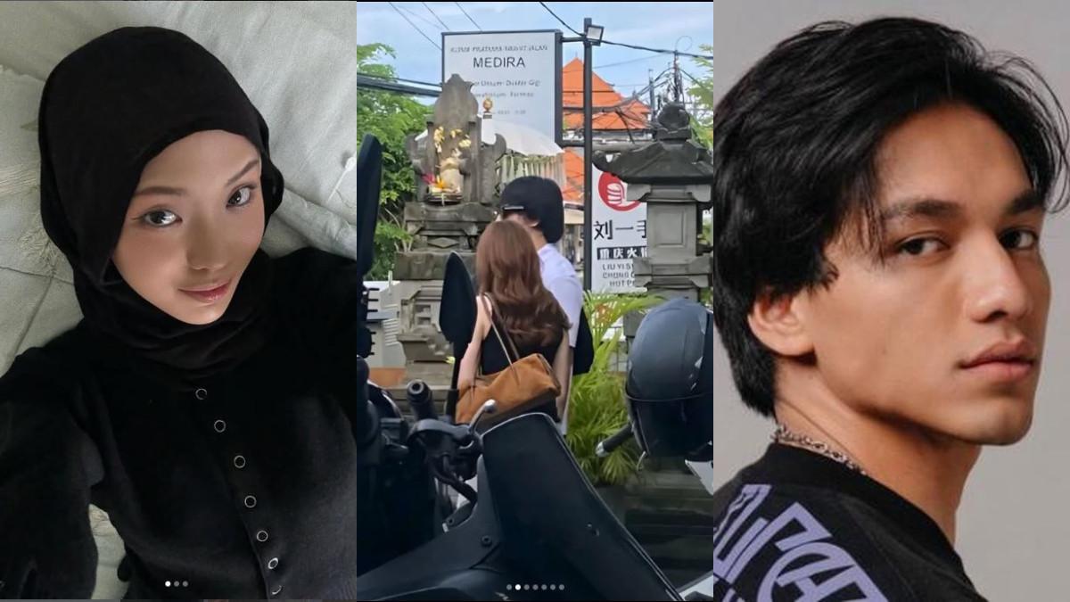 Beredar foto diduga Jule dan Jefri Nichol tengah berjalan bersama di Bali. 