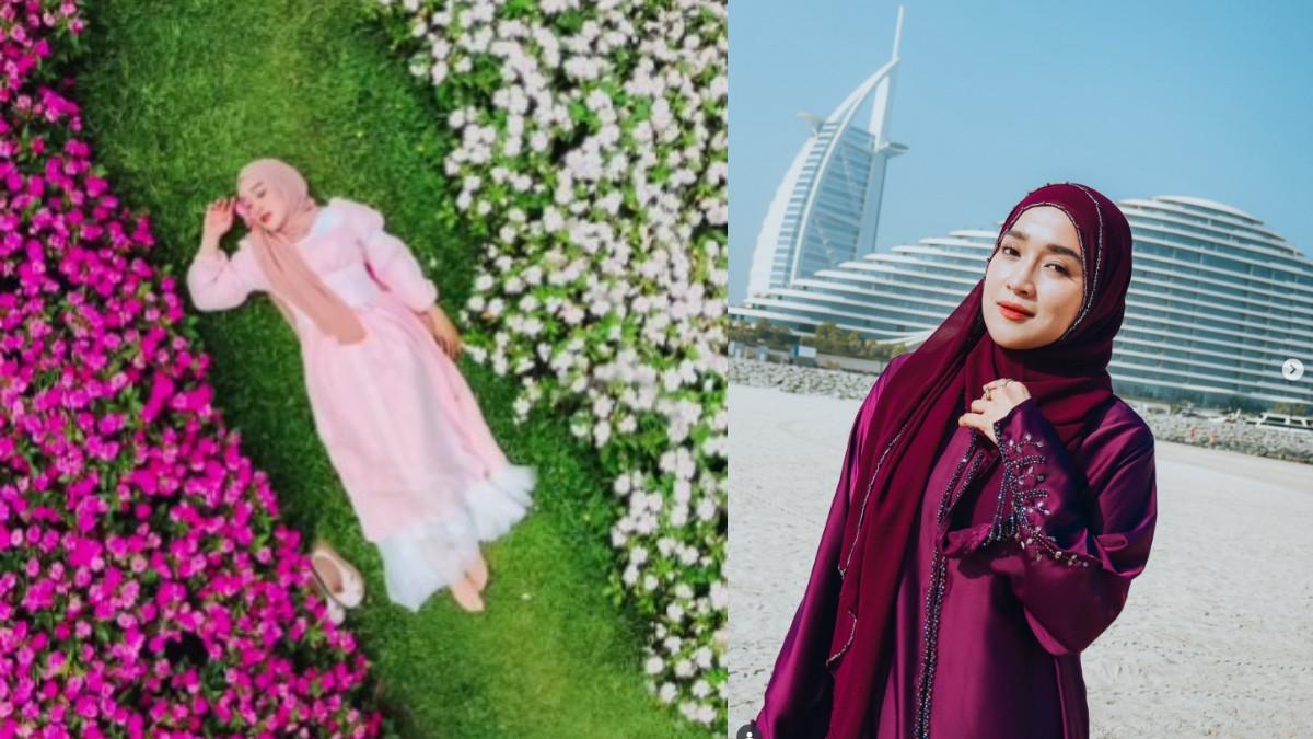 KABAR MANTAN ISTRI AYUS - Dalam sebuah unggahan video di Instagram, ia tampak berbaring di antara hamparan bunga, memancarkan ekspresi tenang dan penuh rasa syukur.