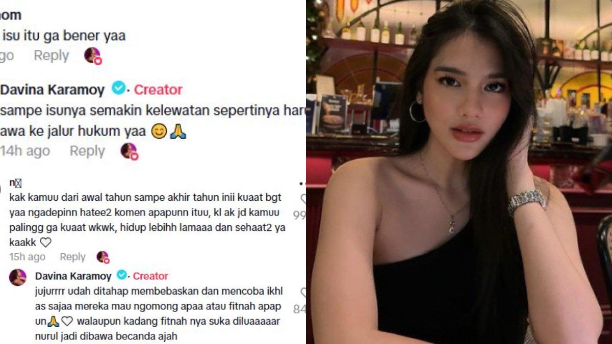 Davina Karamoy Jawab Isu Selingkuh dengan Eks Menpora, Ultimatum ke Penyebar Fitnah: Jalur Hukum Ya - TribunStyle.com