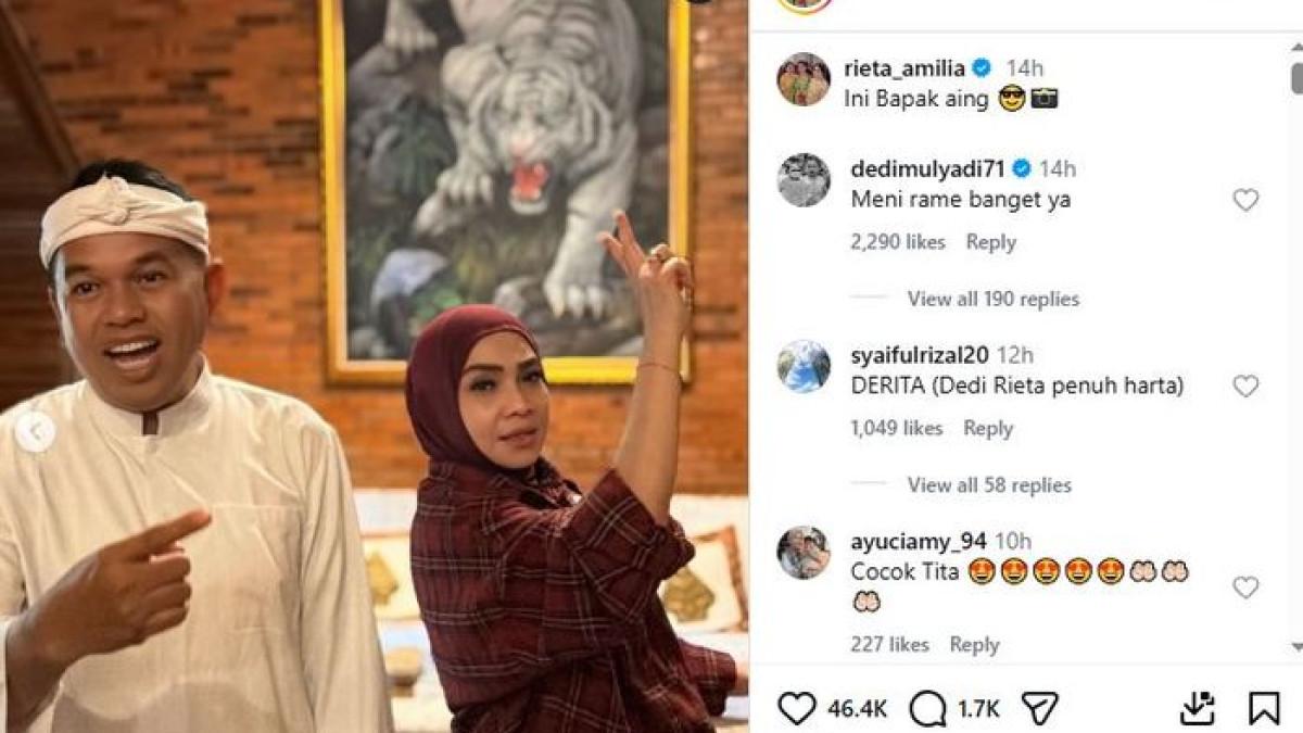DEDI MULYADI DIJODOHKAN - Dedi Mulyadi Mendadak Dijodohkan dengan Ibunda Nagita Slavina, Unggahan Foto Ini Jadi Pemicunya!