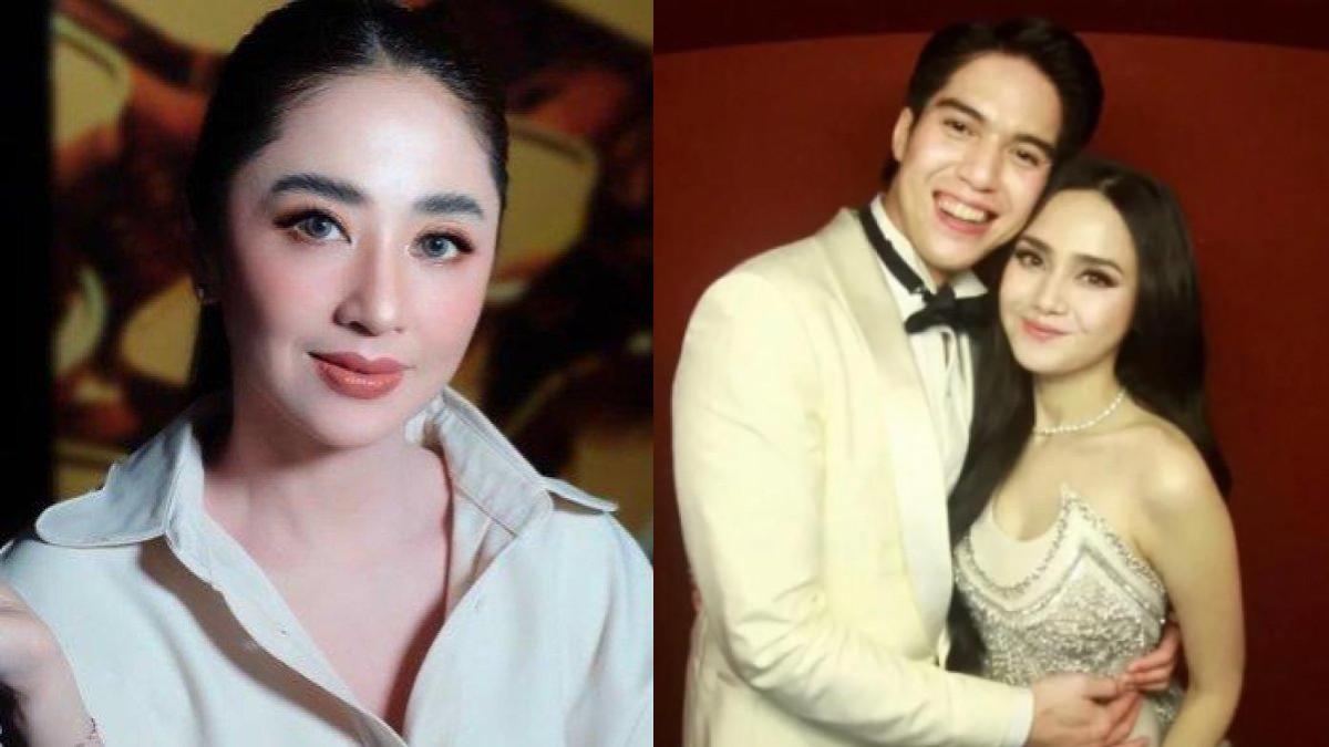 Melaney Ricardo sempat melontarkan candaan kepada Dewi Perssik terkait ketidakhadirannya di acara resepsi El Rumi dan Syifa Hadju.