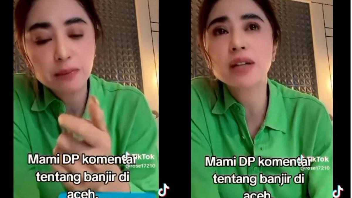 Dewi Perssik komentari bencana banjir di Aceh, sebut Prabowo pantas jadi presiden seumur hidup.