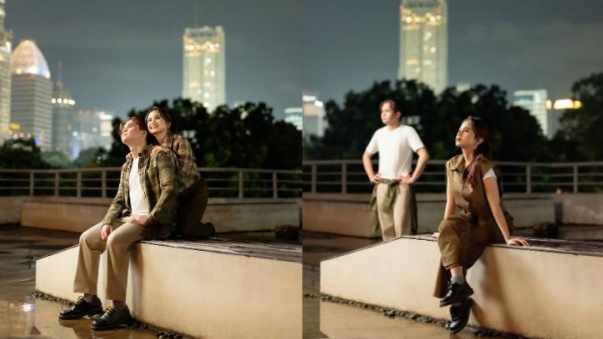 Dul Jaelani dan Tissa Biani jalani pemotretan bak prewedding.