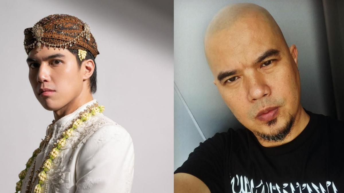 KONTROVERSI AHMAD DHANI - Kolase potret El Rumi dan Ahmad Dhani. El Rumi sebut ayahnya menikmati ketika dibully netizen